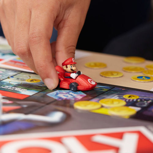 juego de mesa Monopoly Mario Kart