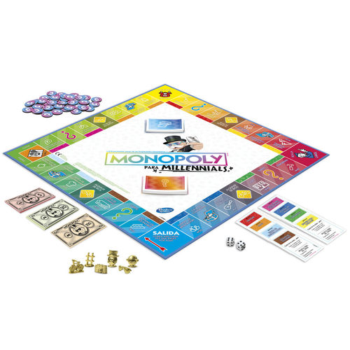 juegos de mesa Monopoly Millennials